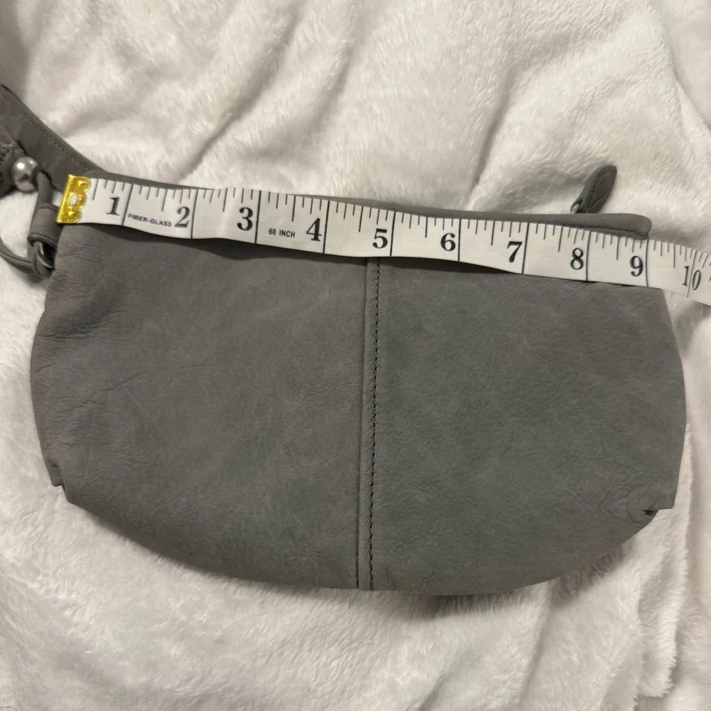 Ann Tayler Loft suede wristlet.